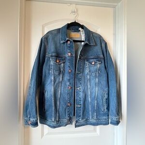PINK brand oversized denim jacket